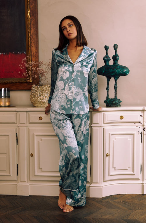 Silk pajamas - Marjolaine - 1