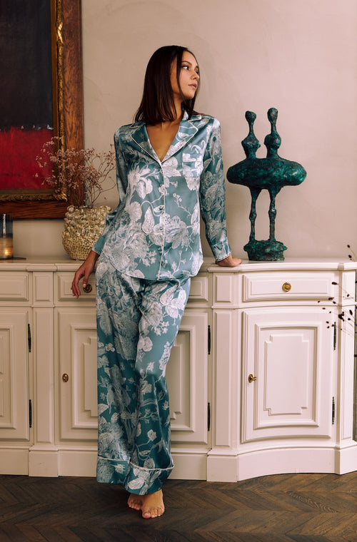 Silk pajamas - Marjolaine - 3