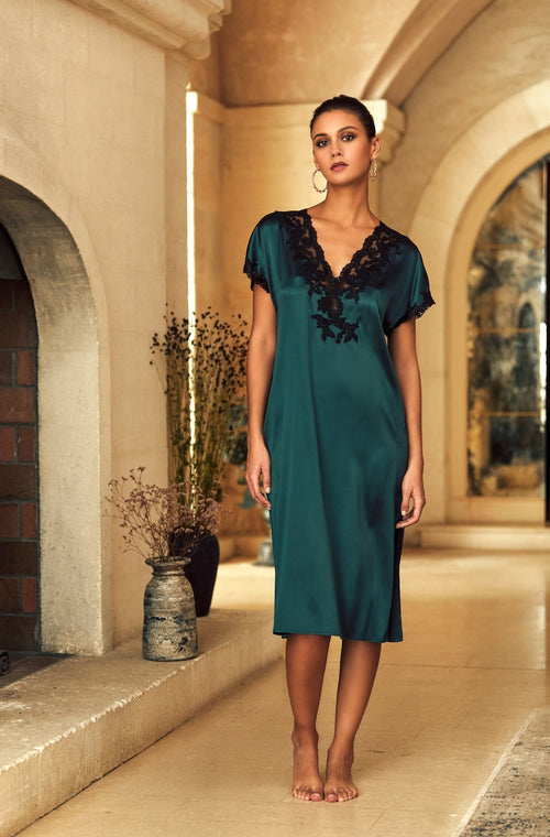 Silk nightgown - Marjolaine - 3